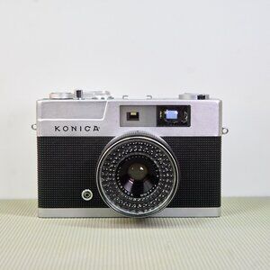 Konica EE Matic 35mm Rangefinder Film Camera, Hexanon 40mm Lens, Vintage